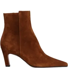 Замшевые ботильоны на каблуке Yanira Замшевые ботильоны на каблуке Yanira