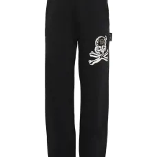 Спортивные брюки с изображением черепа