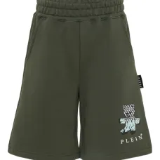 Графичные хлопковые шорты