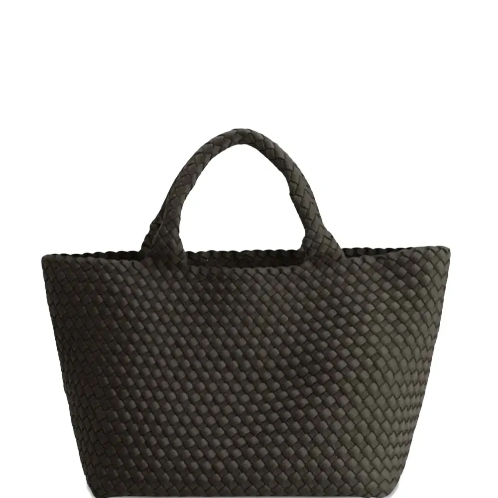 Плетёная сумка через плечо среднего размера Espresso Yourself с верхней ручкой Плетёная сумка через плечо среднего размера Espresso Yourself с верхней ручкой