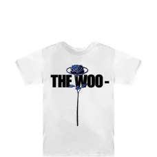 Футболка с круглым вырезом X Vlone The Woo Футболка с круглым вырезом X Vlone The Woo