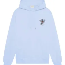 Свитер с вышивкой и капюшоном