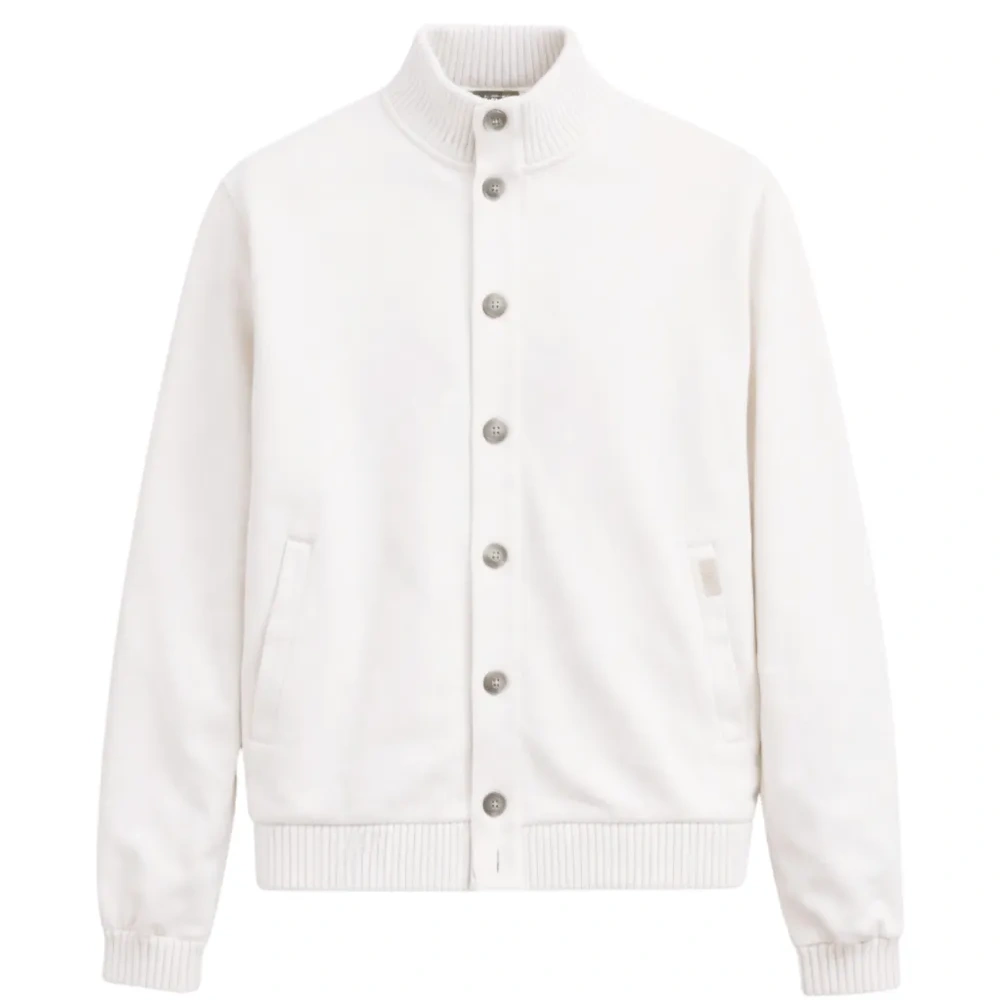 Жакет с карманами на пуговицах