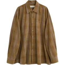 Клетчатая рубашка BORROWED Клетчатая рубашка BORROWED