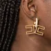 Серьги с логотипом