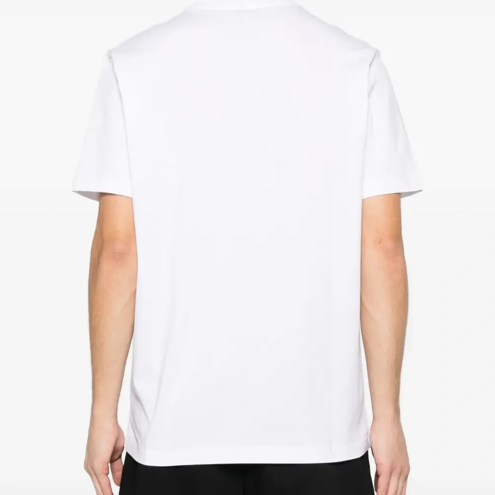 Футболка с логотипом и круглым вырезом