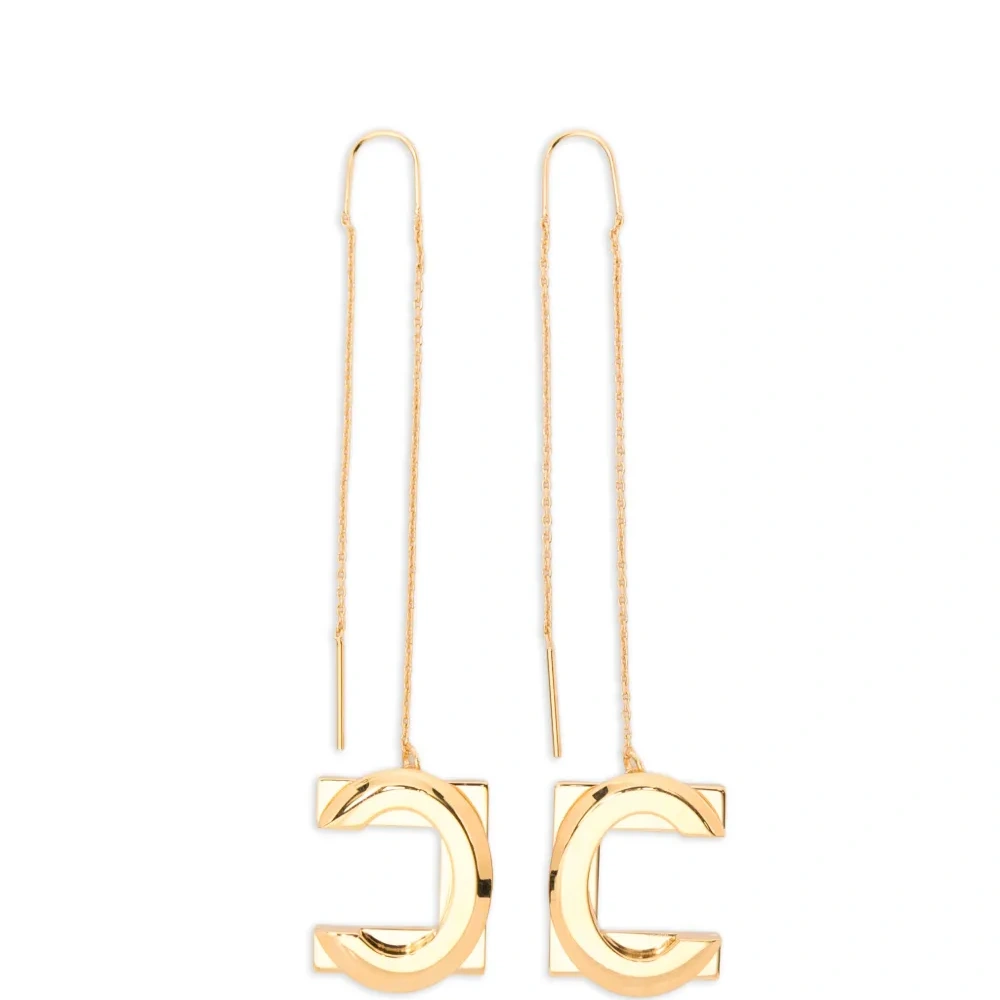 Серьги с логотипом