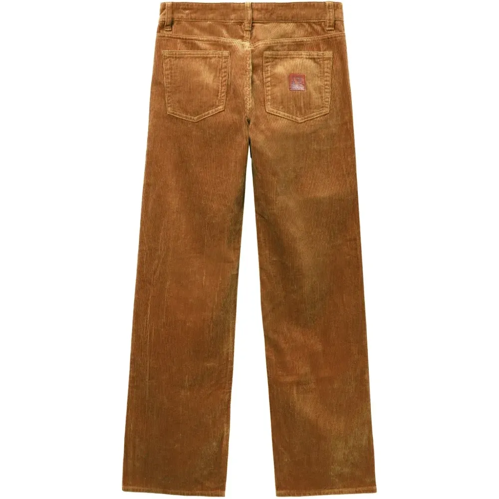 Вельветовые брюки прямого кроя