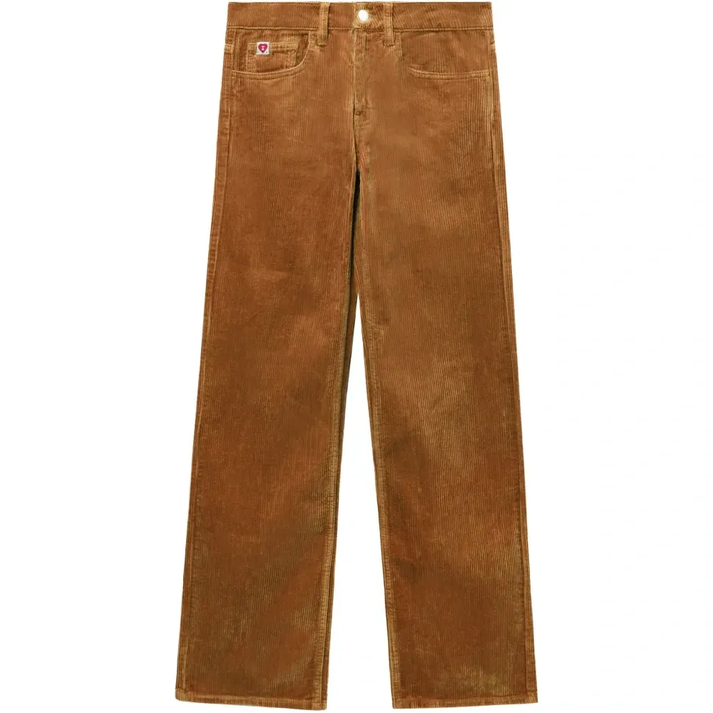 Вельветовые брюки прямого кроя