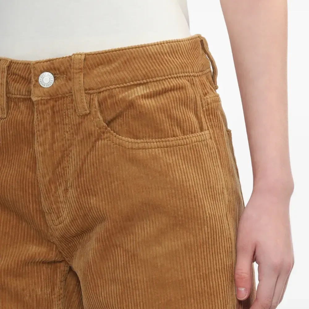 Вельветовые брюки прямого кроя