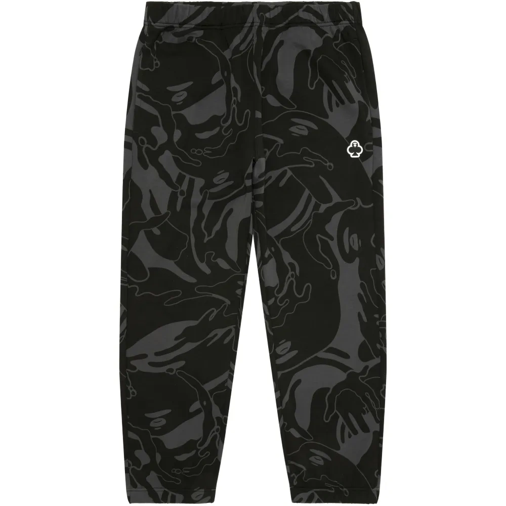 Спортивные штаны с камуфляжным принтом Moonface