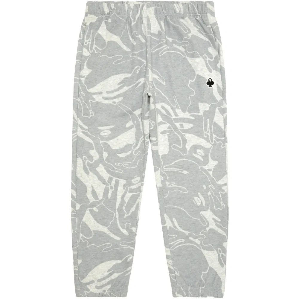 Спортивные штаны с камуфляжным принтом Moonface