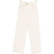 Джинсы прямого кроя со швами