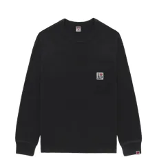 Футболка с длинными рукавами и карманом