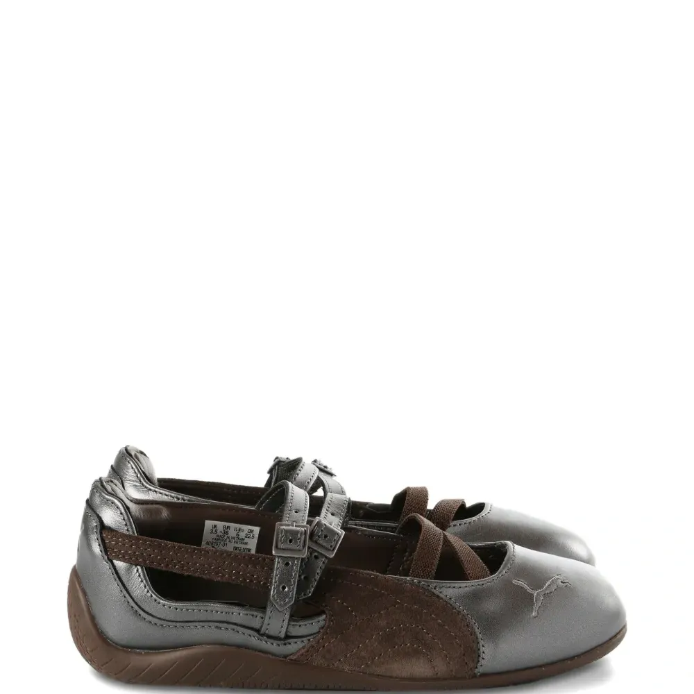 Балетки Speedcat с ремешком и пряжкой