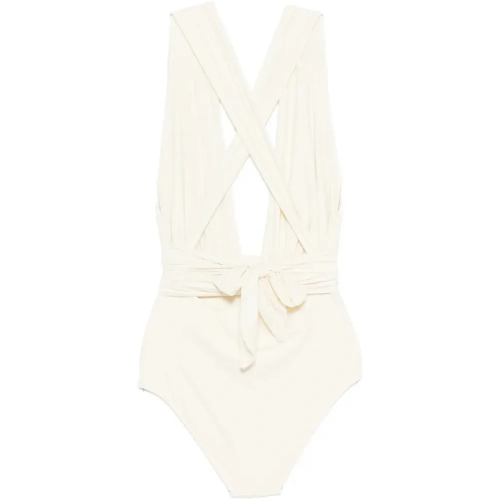 Слитный купальник с V-образным вырезом Слитный купальник с V-образным вырезом