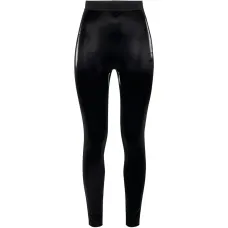 Леггинсы с логотипом и эластичным поясом