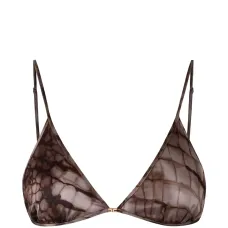 Бюстгальтер с тиснением под аллигатора