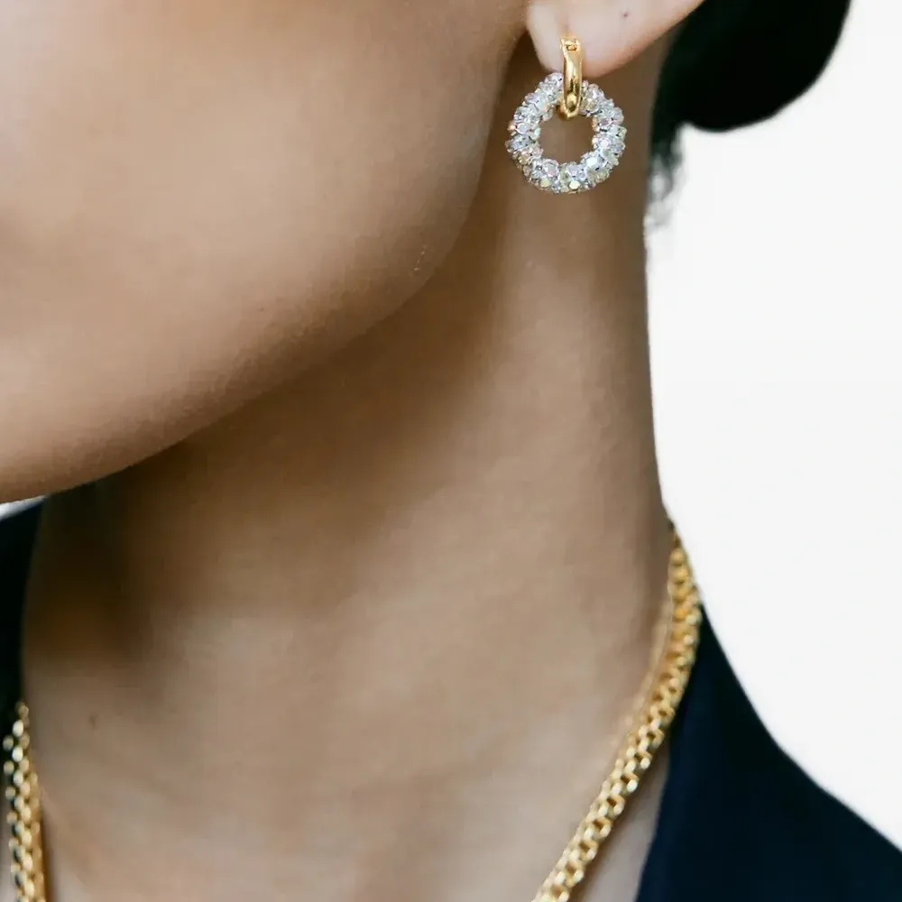 Декорированные серьги