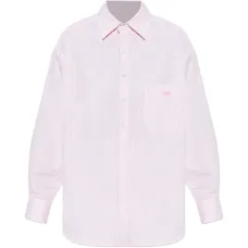 Рубашка Vanessa в полоску с нагрудным карманом