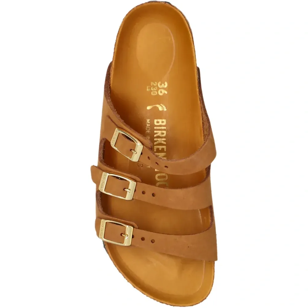 Замшевые плоские сандалии Florida Fresh