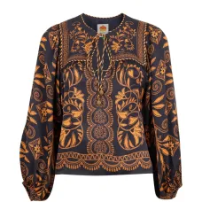 Блузка Cornely Ainika с цветочным принтом