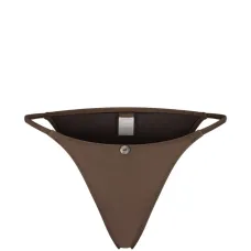 Коричневые плавки-бикини