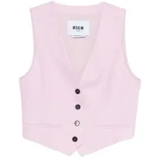 Жилет на пуговицах с V-образным вырезом Жилет на пуговицах с V-образным вырезом