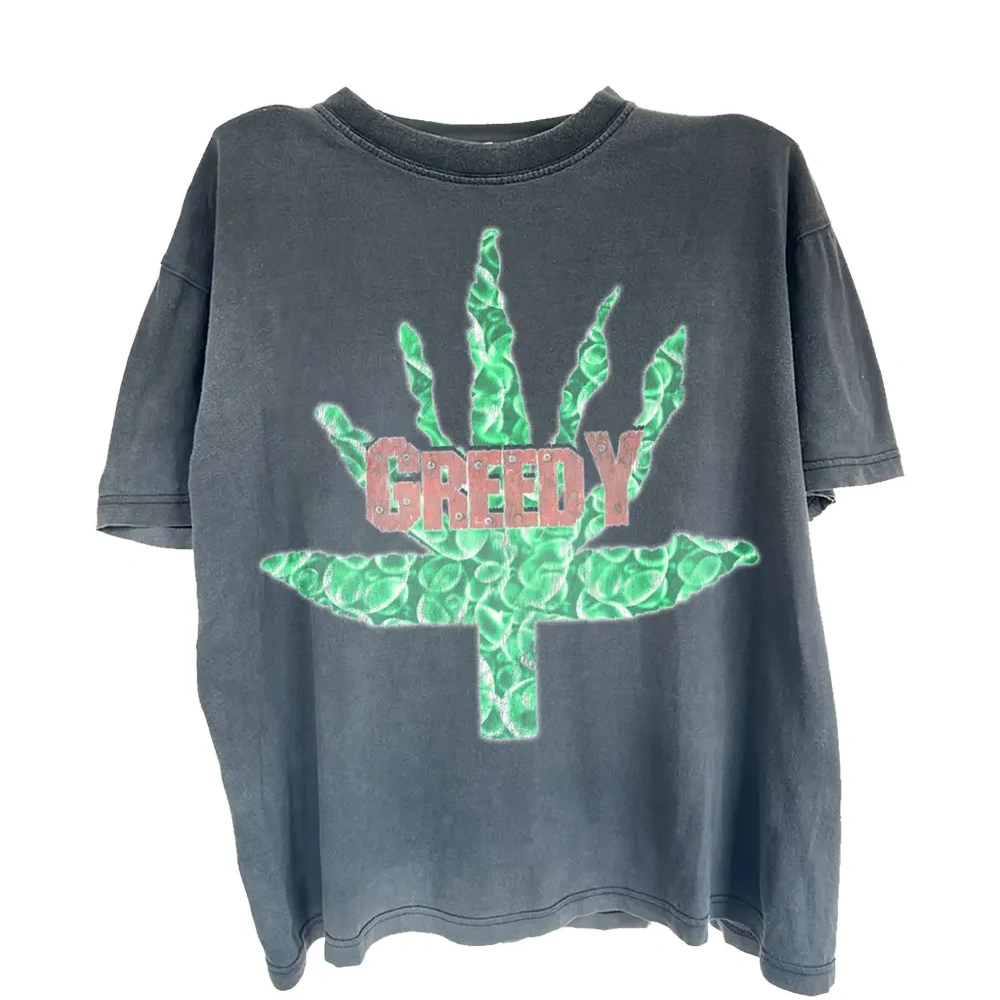 Футболка с растительным принтом