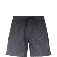 Плавки с монограммным узором