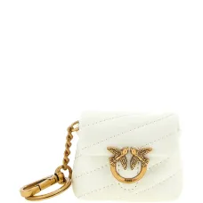 Блестящий стеганый чехол для AirPods из кожи Блестящий стеганый чехол для AirPods из кожи