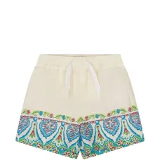 Шорты с цветочным принтом