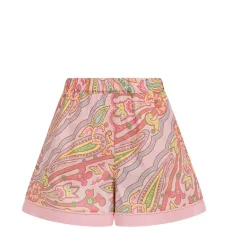 Шорты с принтом пейсли