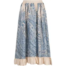 Юбка с узором пейсли