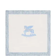 Плед из хлопка с узором пейсли Pegaso Плед из хлопка с узором пейсли Pegaso