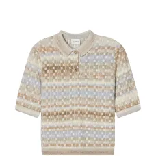 Футболка-поло с короткими рукавами