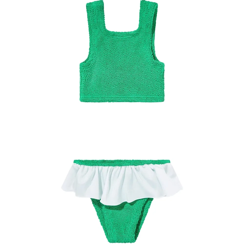 Бикини с оборками и текстурой