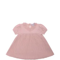 Платье с оборками и логотипом