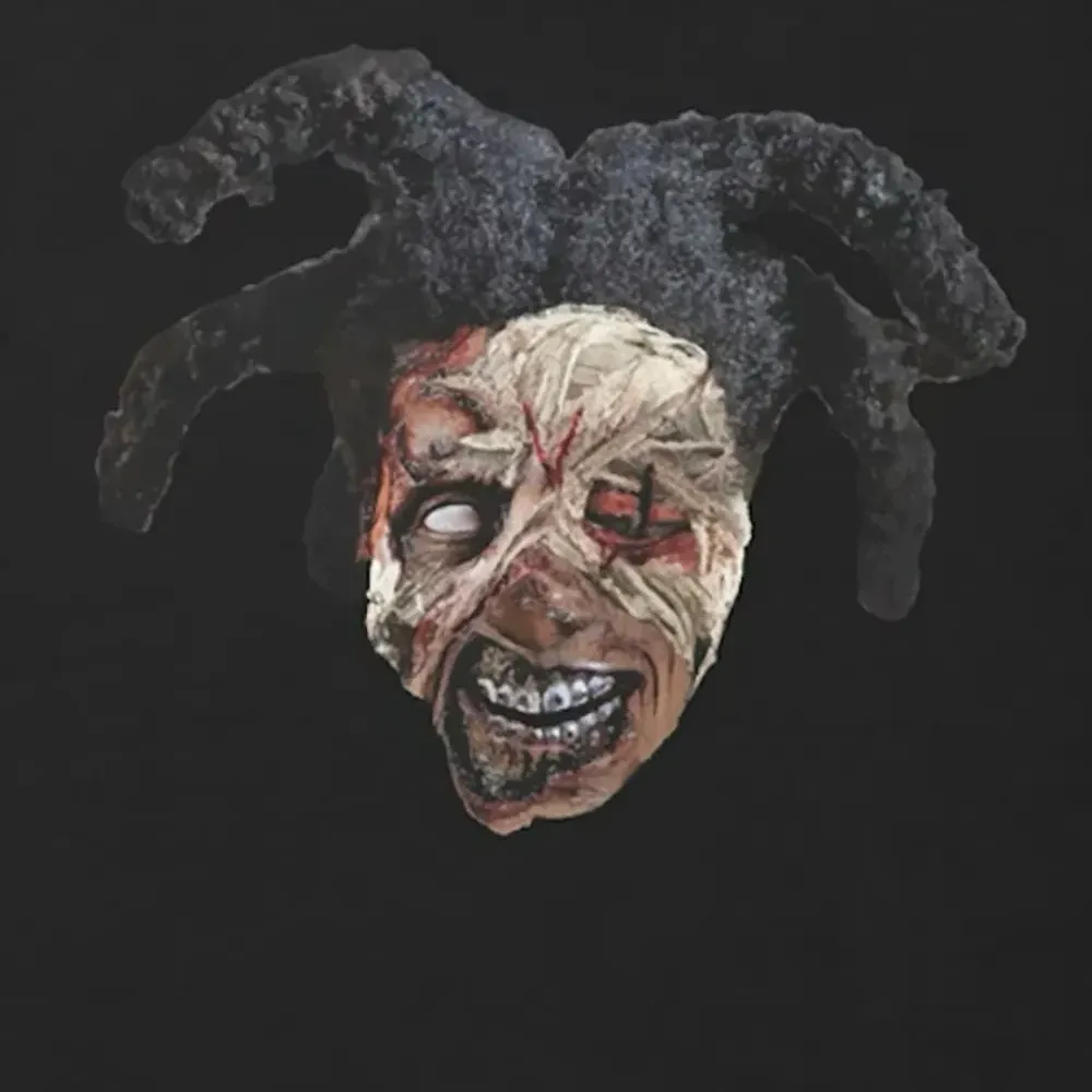 Футболка с графическим принтом Zombie, коллаборация с Kodak Black