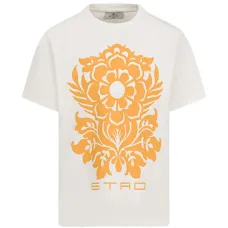 Футболка с цветочным принтом