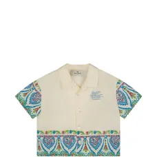 Рубашка с цветочным принтом