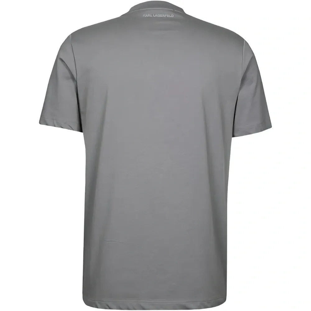 Футболка с круглым вырезом и логотипом