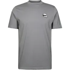 Футболка с круглым вырезом и логотипом