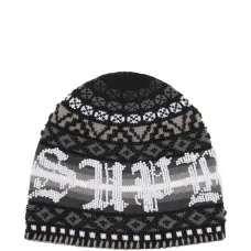 Шапка бини с бисером