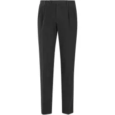 Плиссированные брюки с боковыми карманами