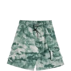 Принтованные карго-шорты