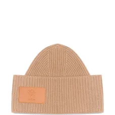 Шапка бини с нашивкой-логотипом