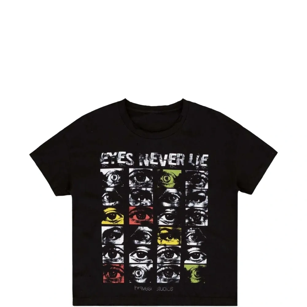 Футболка с принтом "Глаза"