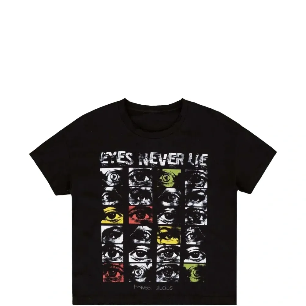 Футболка с принтом "Глаза"