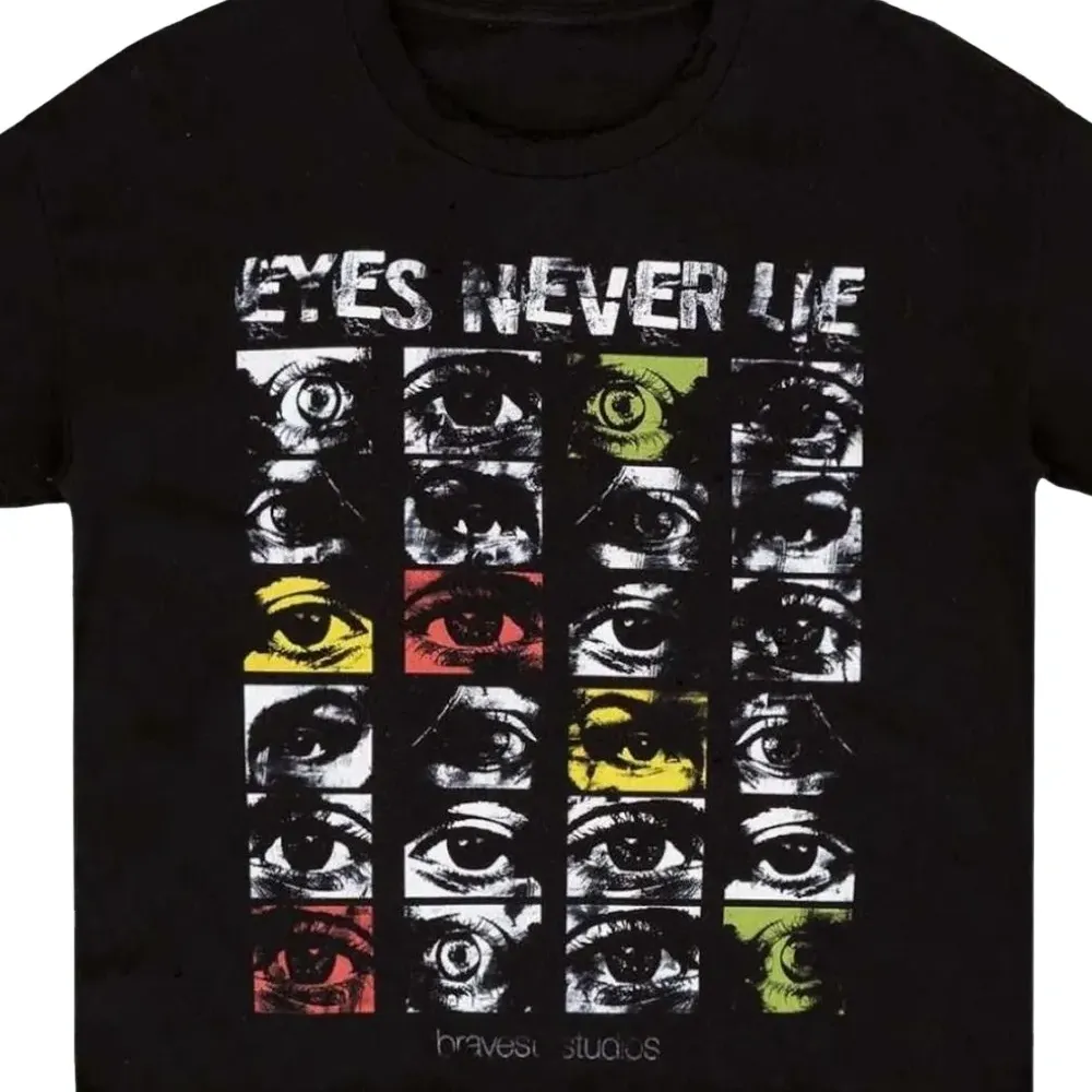 Футболка с принтом "Глаза"